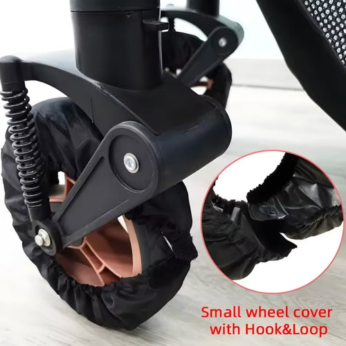 2PCS Baby Stroller Wheel Covers
